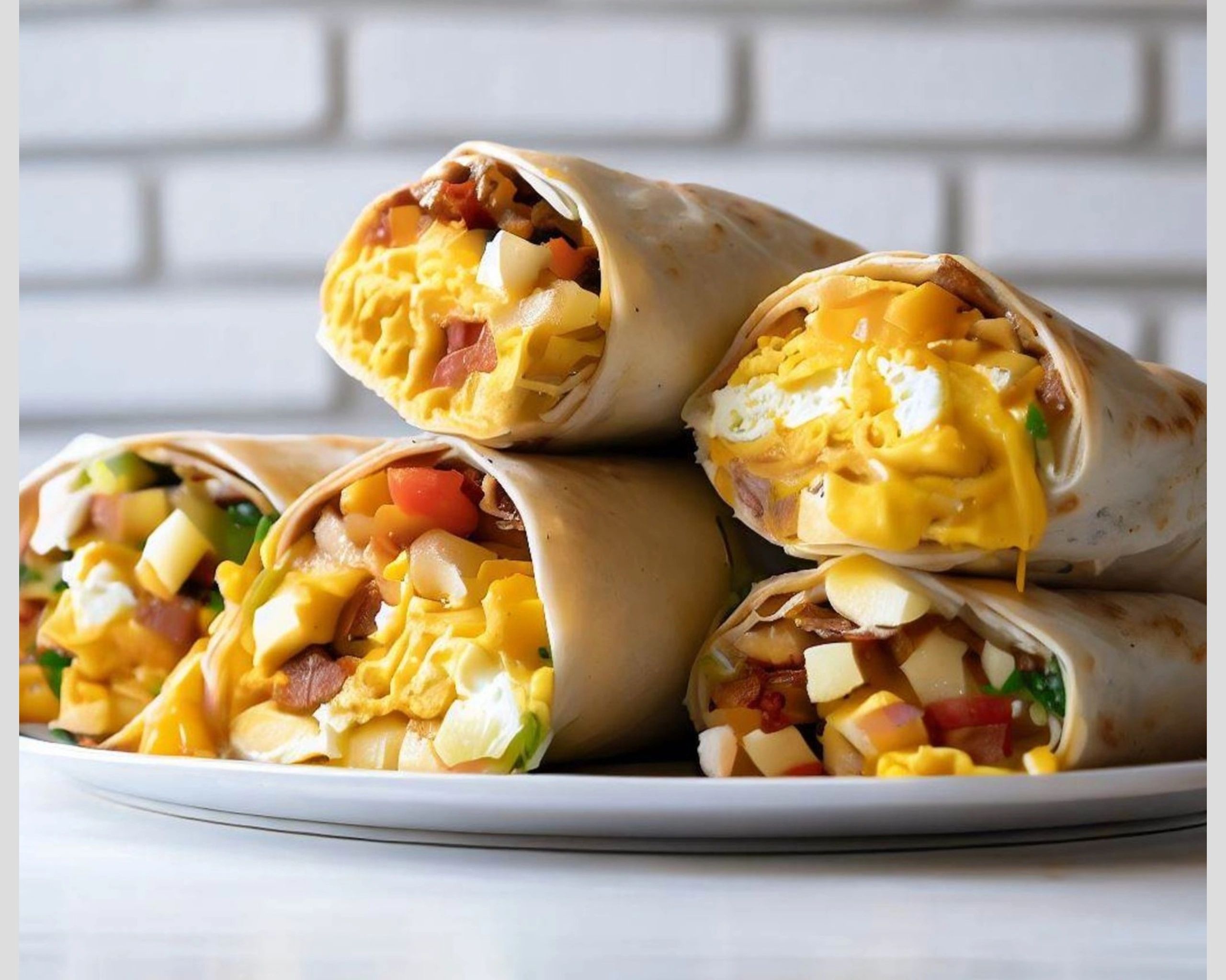Anytime Breakfast Burritos